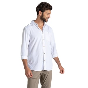 Craghoppers Mens Nuoro II Nosilife Shirt (White)