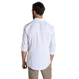 Craghoppers Mens Nuoro II Nosilife Shirt (White)