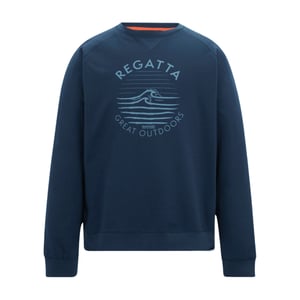 Regatta Mens Nithsdale Wave Sweatshirt (Navy)