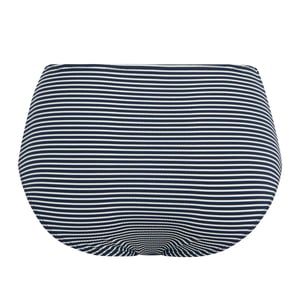 Regatta Dames/Dames Loria Stripe Seersucker Bikinibroekje (Marine, Wit)