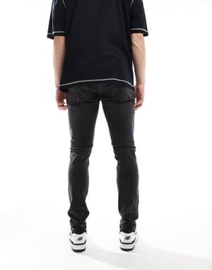 French Connection skinny fit jeans in black