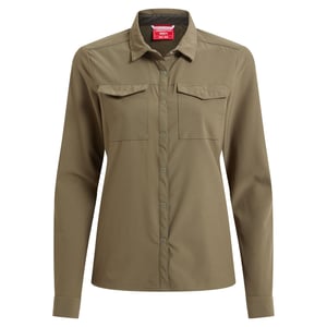 Craghoppers Dames/Dames NosiLife Pro III shirt met lange mouwen (Wilde olijf)