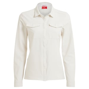 Craghoppers Womens/Ladies NosiLife Pro III Nosilife Long-Sleeved Shirt (Sea Salt)