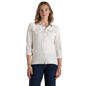 Craghoppers Womens/Ladies NosiLife Pro III Nosilife Long-Sleeved Shirt (Sea Salt)