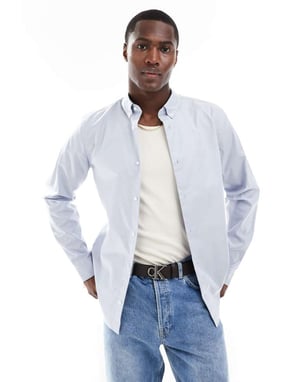 Calvin Klein oxford shirt in light blue