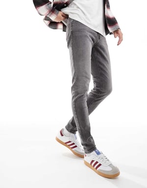 Jack & Jones Glenn slim tapered in grey wash