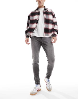 Jack & Jones Glenn slim tapered in grey wash