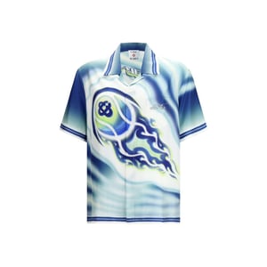 Round Neck Cotton T-shirt With Logo Print