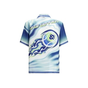 Round Neck Cotton T-shirt With Logo Print