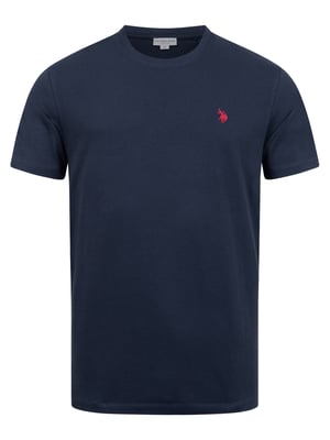 U.S. Polo Assn. heren basic T-shirt van 100% katoen