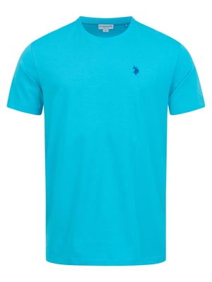 U.S. Polo Assn. heren basic T-shirt van 100% katoen
