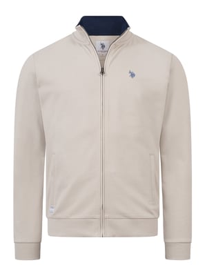 U.S. Polo Assn. heren sweatjack met opstaande kraag