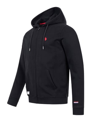 U.S. Polo Assn. heren sweatjack met capuchon van 100% katoen
