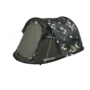 Regatta Malawi Pixelated 2 persoons pop-up tent (Veelkleurig)