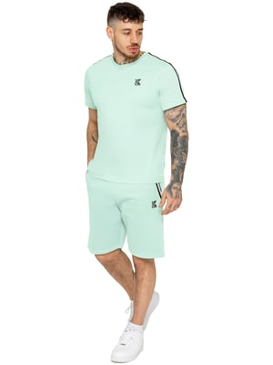 Kruze | Heren trainingspak met tape T-shirt en korte broek