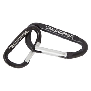 Craghoppers Karbinhake (förpackning med 2) (Svart)