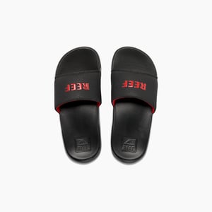 Reef Kids One Slide Reef Black/Red
