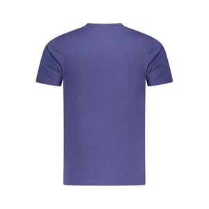 Cavalli Class Blu Katoenen Heren T-Shirt
