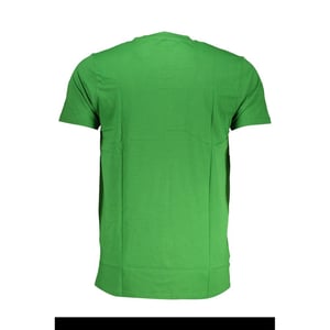 Cavalli Class Verde Katoenen Heren T-shirt