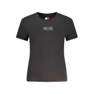 Tommy Hilfiger Zwart Katoenen Dames T-Shirt