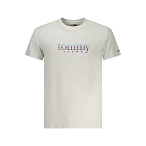 Tommy Hilfiger Grå Kattong T-Shirt för Herrar