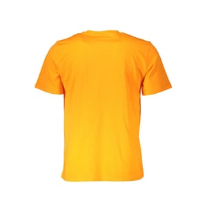 North Sails Arancione Bomull T-shirt för Herrar