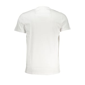 Cavalli Class Bianco Katoenen Heren T-Shirt