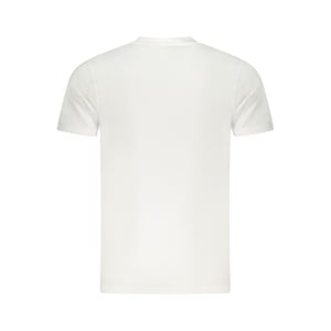 Cavalli Class Bianco Katoenen Heren T-Shirt