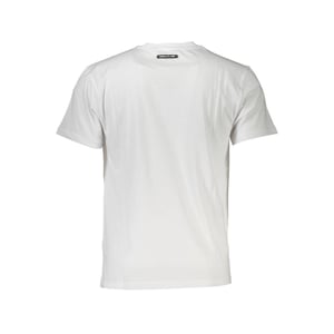 Cavalli Class Witte Katoenen Heren T-Shirt