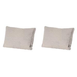 Madison rugkussen richmond - 40x73x10cm set van 2