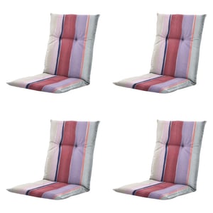 Madison kussen lage rug nox - 105x50x6cm set van 4