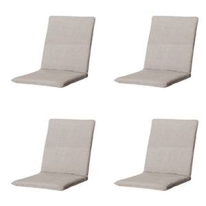 Madison stapelstoelkussen panama - 97x49x5cm set van 4