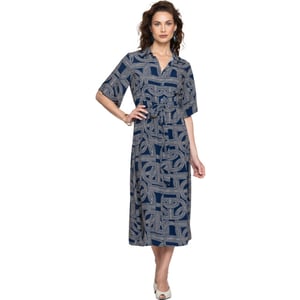 Geisha Dress navy