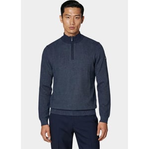 Baileys Half zip pullover 1/2 zip 2-tone jacq 618450/69