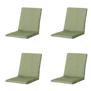 Madison stapelstoelkussen basic - 97x49x3cm set van 4