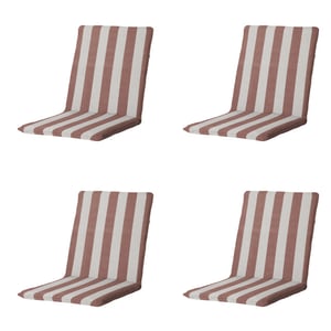 Madison stapelstoelkussen amora - 97x49x5cm set van 4