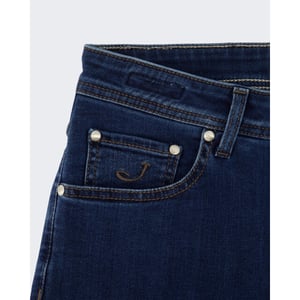 Jacob Cohën Heren pant 5 pkt slim fit nick