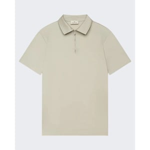 Valenza Heren supima polo zip collar