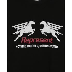 Represent Heren mesh pegasus long sleeve t-shi