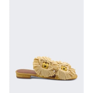 Kurt Geiger Dames raffia buckle