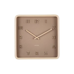 Karlsson wall clock nervadura square - Øcm