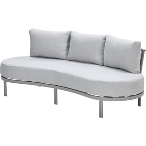 Garden Impressions Tirolo gebogen lounge tuinsofa rope taupe