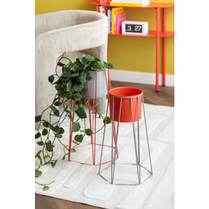 Present Time bloempot set cool retro - 34x30x56 cm