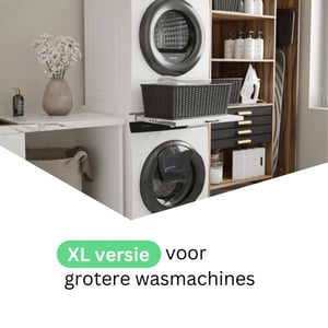 Wasophoogte ® tussenstuk met uitschuifbaar plateau xl geschikt voor elk type -