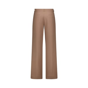Studio Anneloes Lexie waffle trousers taupe