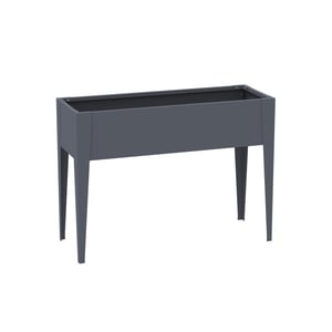 Westmann Vedura m metalen verhoogde plantenbak 30x100x80 cm grijs