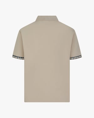 Polo Shirt in Tan