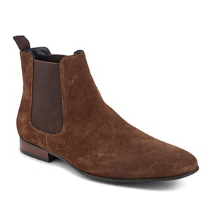 Jones Bootmaker Leather Pointed-Toe Chelsea Boots