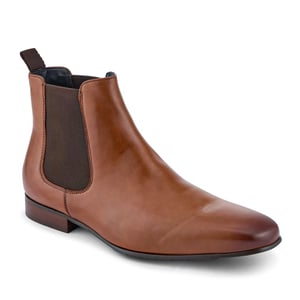 Jones Bootmaker Leather Pointed-Toe Chelsea Boots