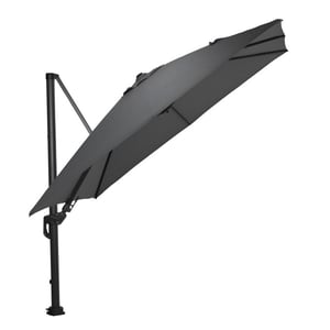 Garden Impressions Hawaii deluxe parasol 300x300 cm carbon black royal antraciet